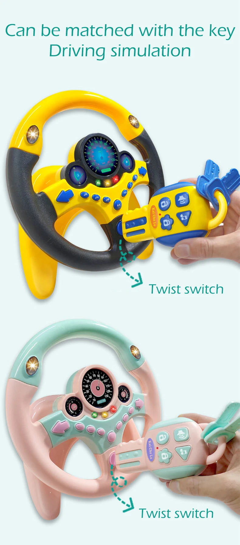 Baby Driving Wheel Toy